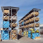 Scaffali Porta Pallet con Tettoia